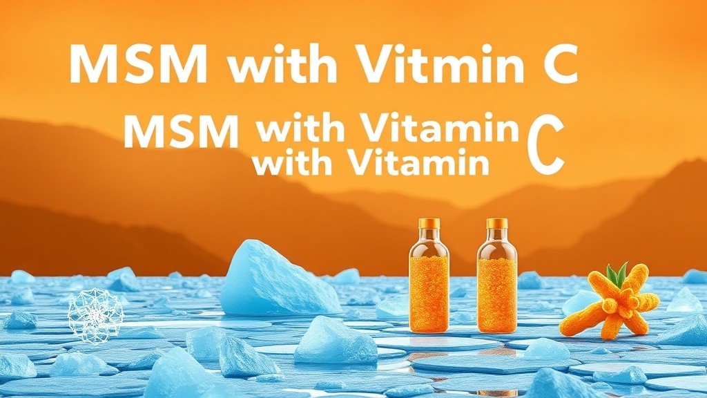 Comparison of MSM with vitamin C and adaptogens like ginseng and ashwagandha for joint and stress support.